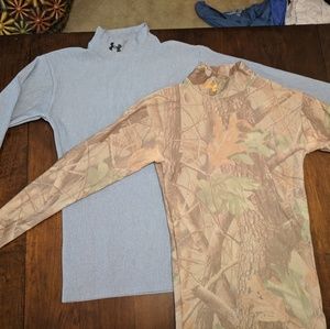 Under Armour compression heat long sleeve shirts